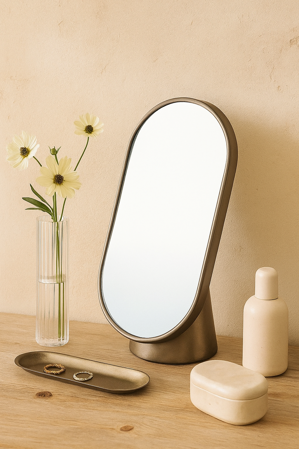 Vanity-Four Standing Mirror by By-Boo